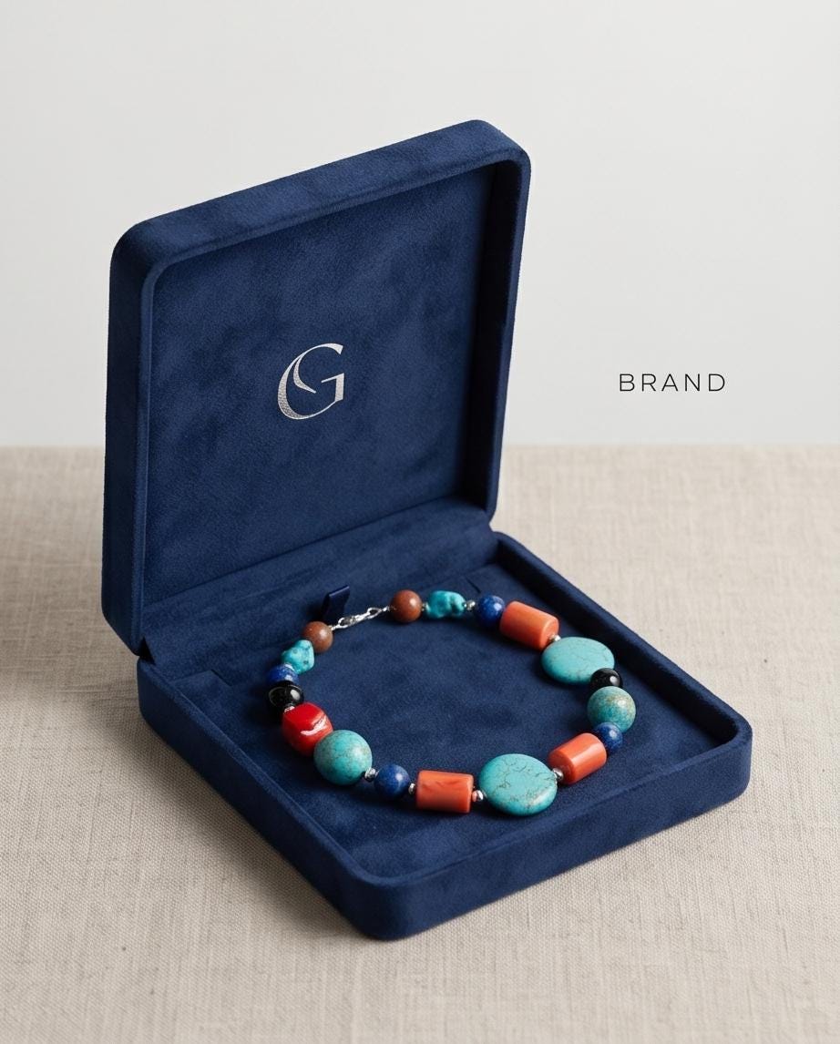 Chunky Turquoise Coral Lapis Lazuli Necklace, Tibetan Style Gemstone Statement Necklace, Bold Geometric Southwestern Choker For women