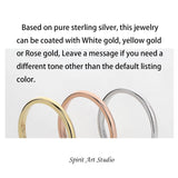 three different rings with a quote on them