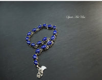 Lapis Lazuli Bracelet - Sterling Silver Genuine Blue High Quality Lapis Lazuli Jewelry