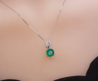 emerald necklace