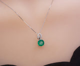 emerald necklace