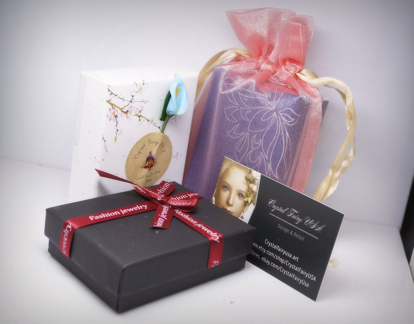 Green Fluorite Necklace: Sterling Silver, Simulated Diamond Pendant chunky stone jewelry #2452