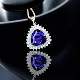 tanzanite necklace