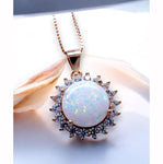 opal necklace