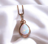 opal necklac