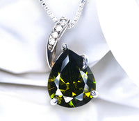 peridot necklace