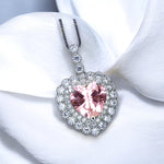 Morganite necklace