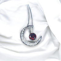 garnet  necklace