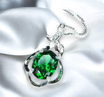 emerald necklace