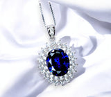 tanzanite necklace