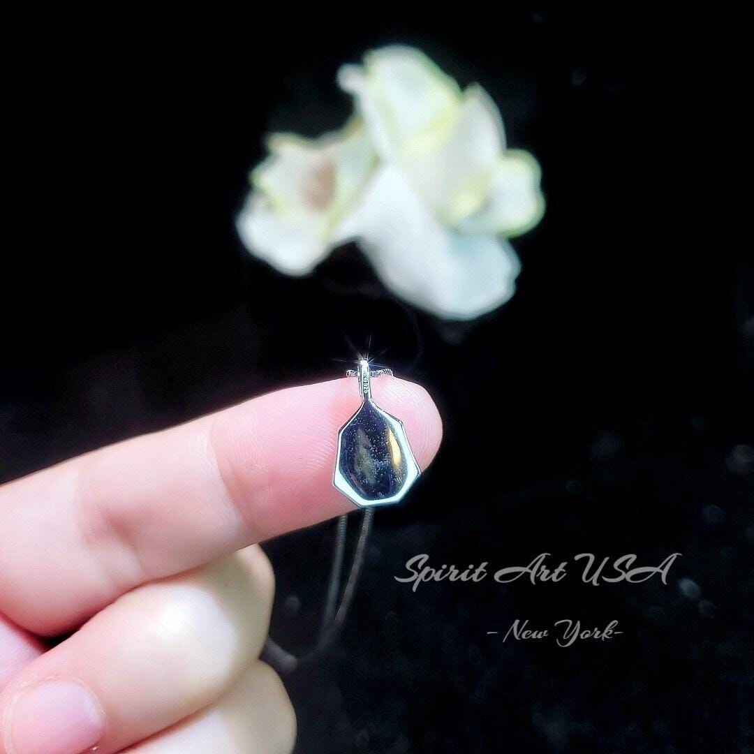 Mini Mystic topaz Necklace - Tiny Rainbow Topaz Pendant - 18kgp @ Sterling Silver - Minimalist teardrop Mystic Topaz Jewelry #118