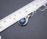 Kyanite Necklace Full 925 Sterling Silver Peacock Phoenix Pendant