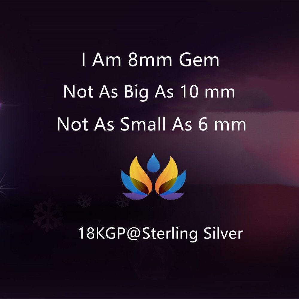 Blue Sapphire Necklace Gemstone Sunflower Pendant 8 mm White Gold Coated Princess Diana Style 2 CT Deep Blue Gemstone Jewelry #283