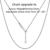 Life Spiral Red Ruby Necklace - White Gold Coated Sterling Silver Triple Gemstone Red Ruby Pendant - Royal Whirl Jewelry #796