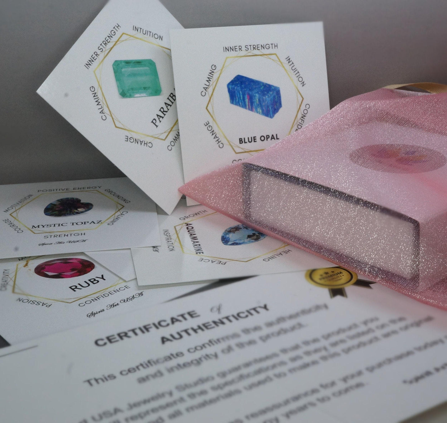 Large Garnet Necklace - Double Diamond Heart Pendant - White Gold Coated Sterling Silver - 7 ct Created Spessartite Garnet Pendant 1068