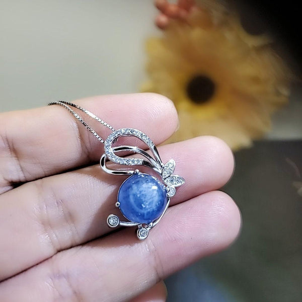 kyanite necklace