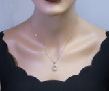 Natural Citrine Necklace Sterling Silver - Flower Of Life Genuine Citrine Pendant - November Birthstone Citrine Jewelry #475