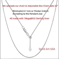 Round Blue Sapphire Gemstone Teardrop Necklace - Sterling Silver White Gold coated Sapphire Pendant #386