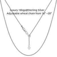 Large Teardrop Ruby Necklace - 3 CT Red Ruby Pendant - Gemstone Petal Flower - Wheat Style Necklace - 18KGP @ Sterling Silver #895