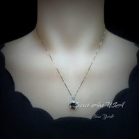 Genuine Smoky Quartz Necklace - 18kgp @ Sterling Silver - Protective Gemstone - Root Chakra Healing - Smoky Quartz Pendant #309