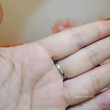 Tiny Teardrop Emerald Ring - Sterling Silver White gold coated Royal Wave Green Gemstone statement Ring 1064