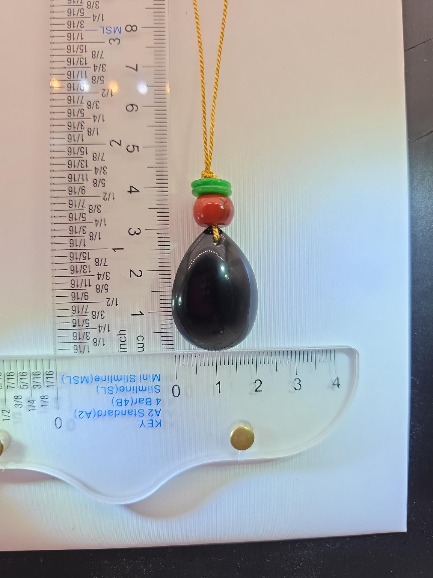 Large obsidian Necklace Leather cord Red carnelian Green Jade Pendant Protective gemstone Chain UP to 30" chunky stone jewelry #2335
