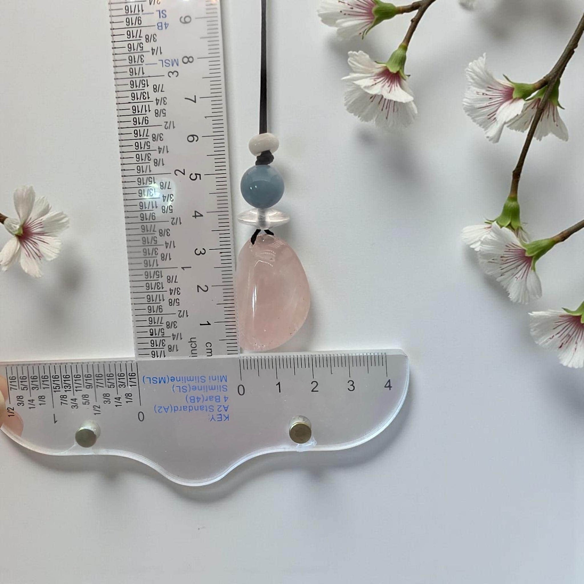 Large rose quartz Quartz Necklace Aquamarine Pendant Leather cord Raw Rose Quartz Jewelry Chain UP to 30" chunky stone jewelry #2343